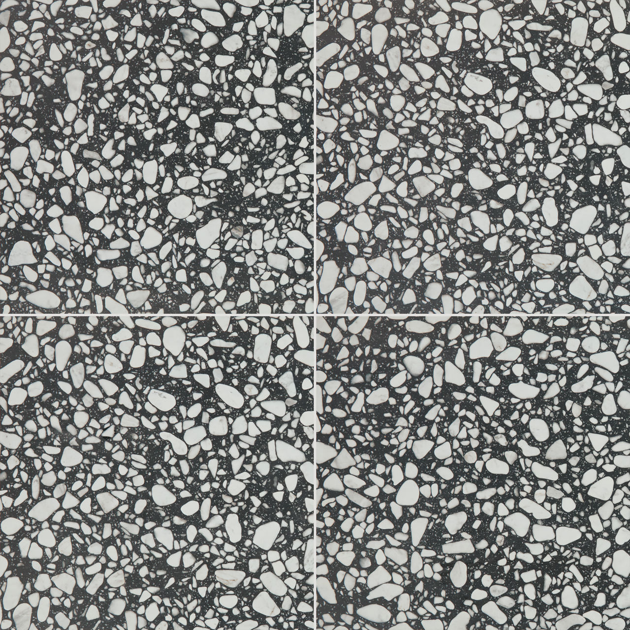 Onyx 24X24 Satin Terrazzo Look Tile | Outlander by Daltile