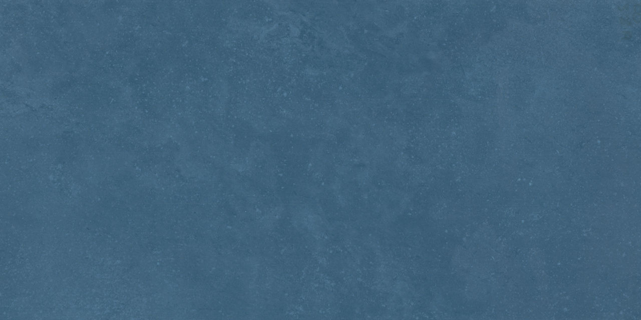 Textured Blue Concrete Look Rectangle Tile