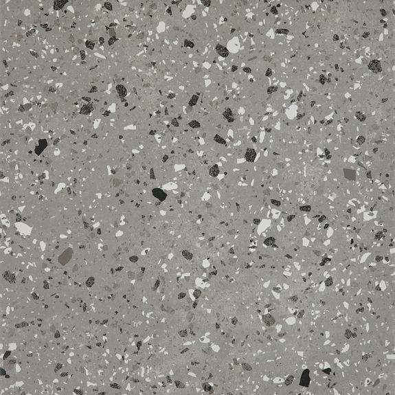 Smoke Flecks 24x24 Matte Gray Porcelain Tile | Poke by Daltile