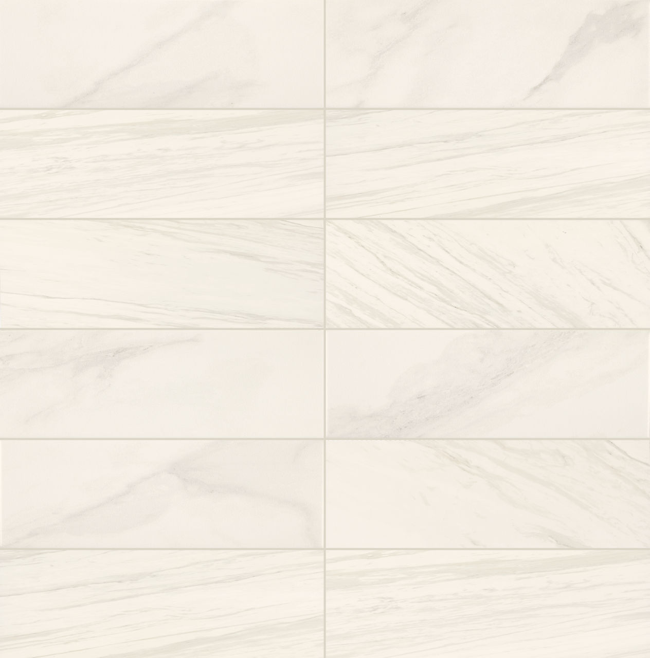 Timeless White, Rectangle, 12X24, Matte