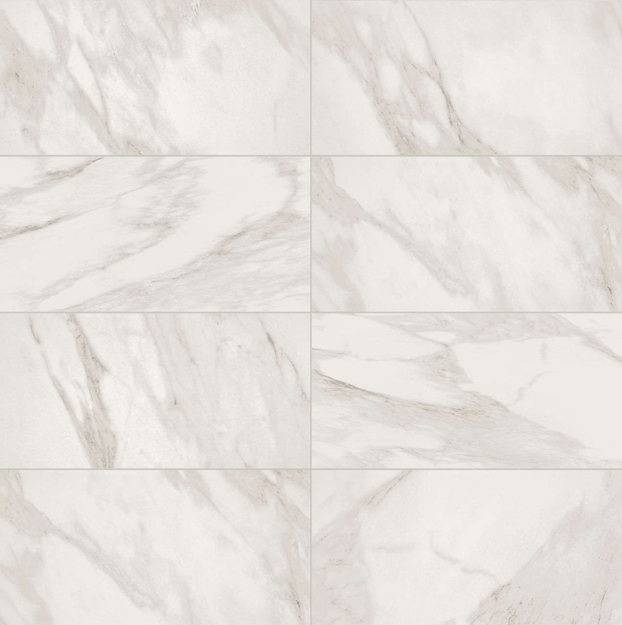 Brilliant White, Rectangle, 12X24, Matte