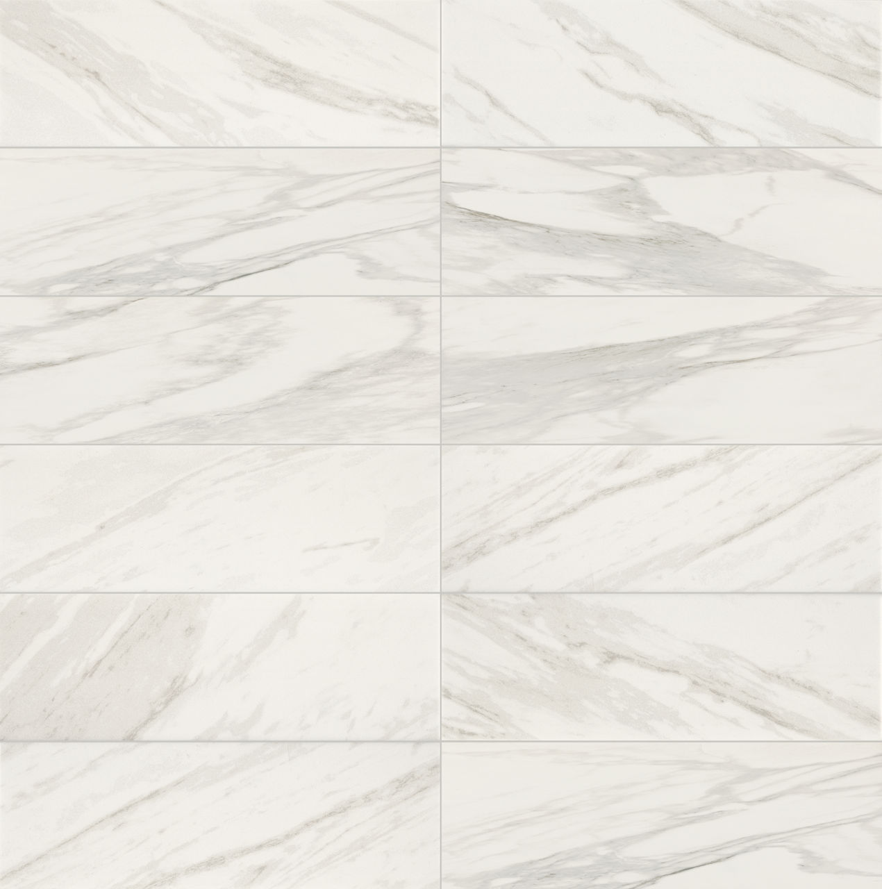 Brilliant White, Rectangle, 12X24, Matte