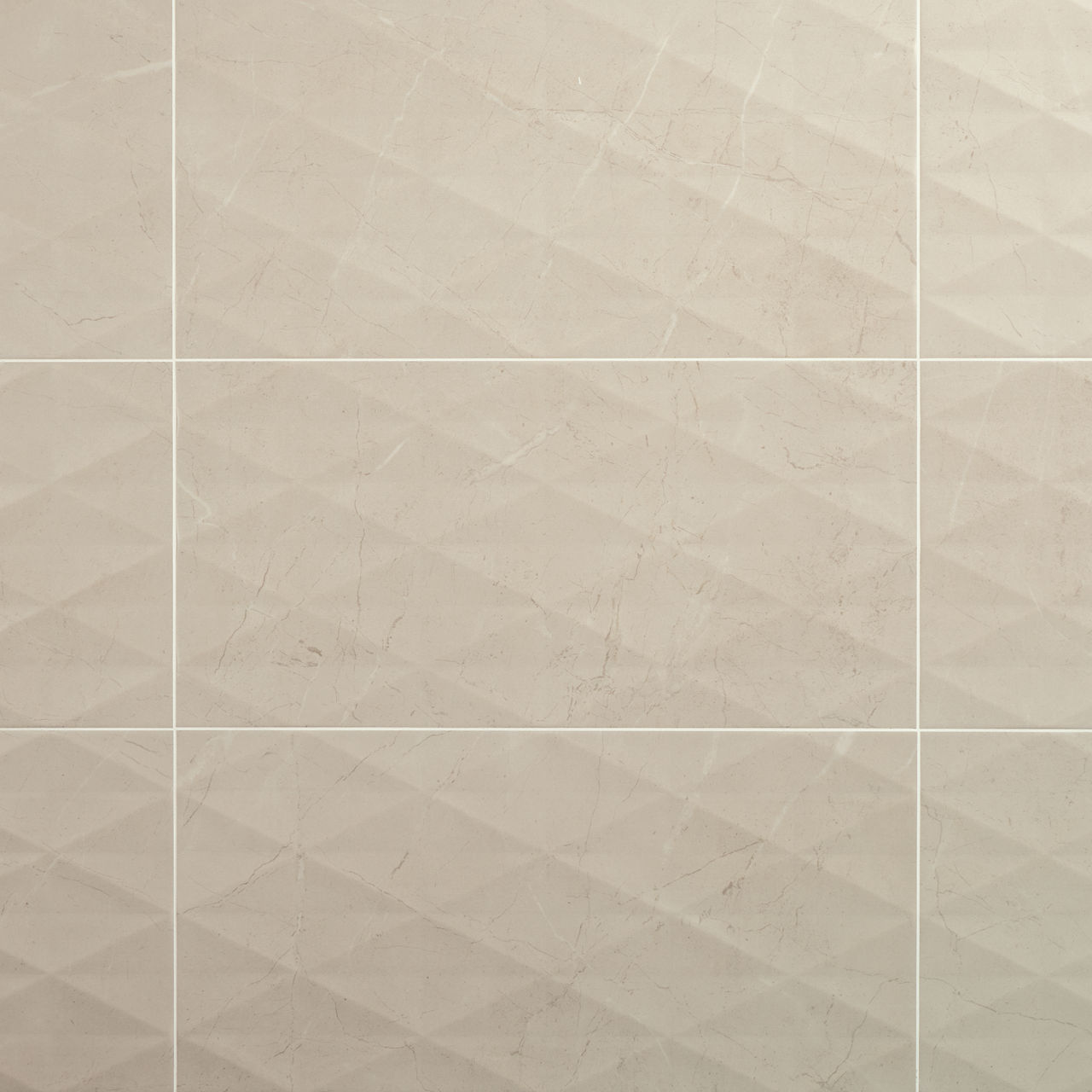 Elegant Beige, Rectangle, 12X24, Geometric, Satin