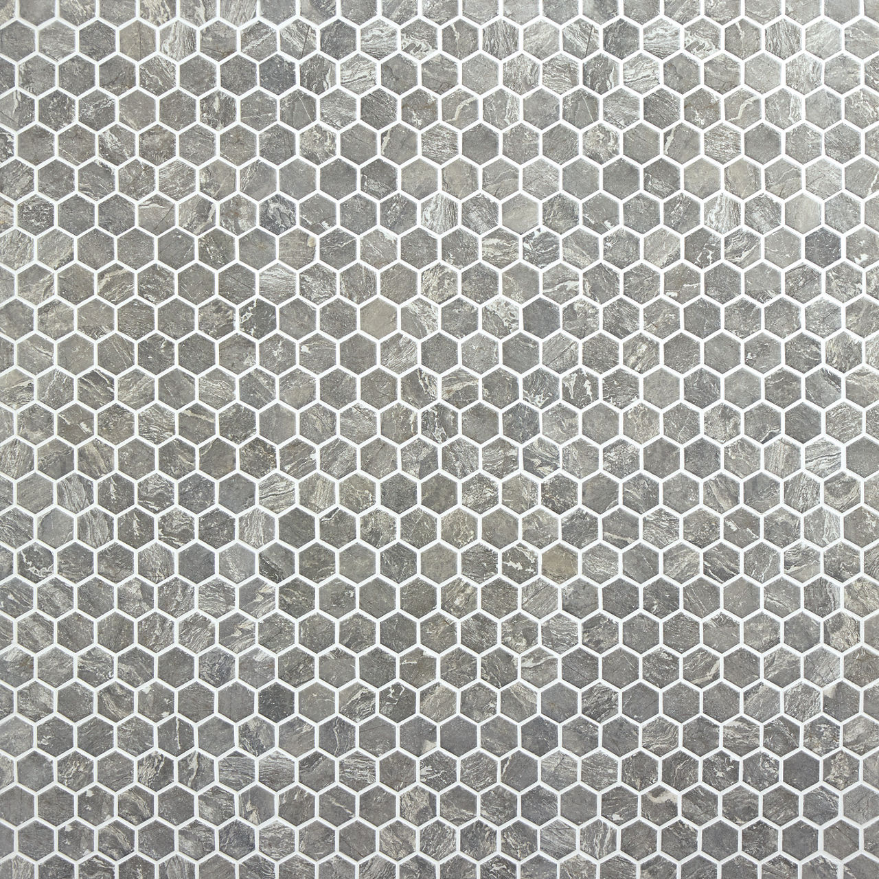 Eternal Grey, Hexagon, 8X9, Matte
