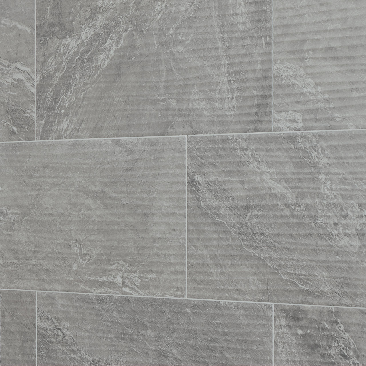 Eternal Grey, Rectangle, 12X24, Wave, Satin