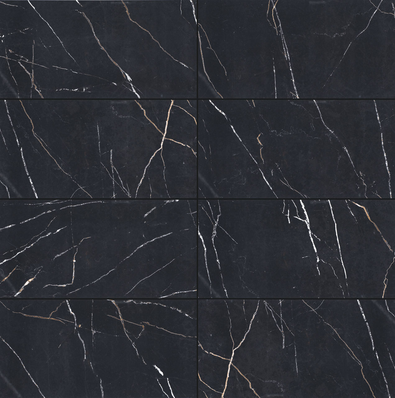 Infinite Black, Rectangle, 12X24, Matte