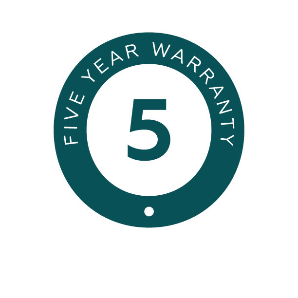 Five Year Warranty