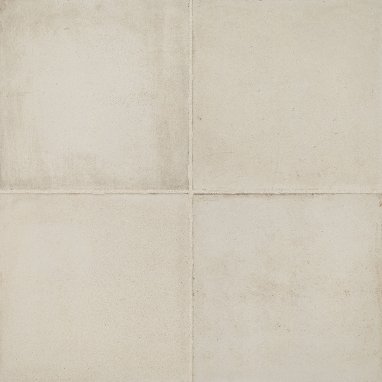 Cream square floor tile.