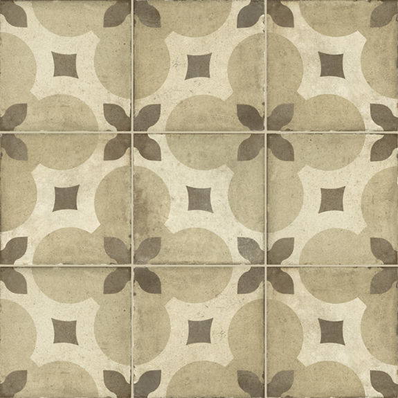 Warm Piccolo Fiore Multi 8X8 Matte | Quartetto by Daltile
