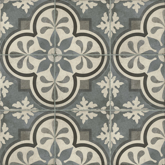 Cool Grande Fiore Multi 8X8 Matte | Quartetto by Daltile