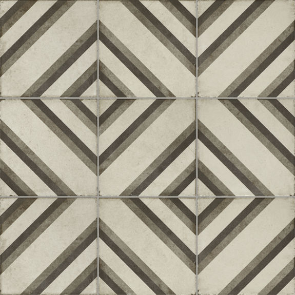 Cool Piazza Multi 8X8 Matte Porcelain | Quartetto by Daltile
