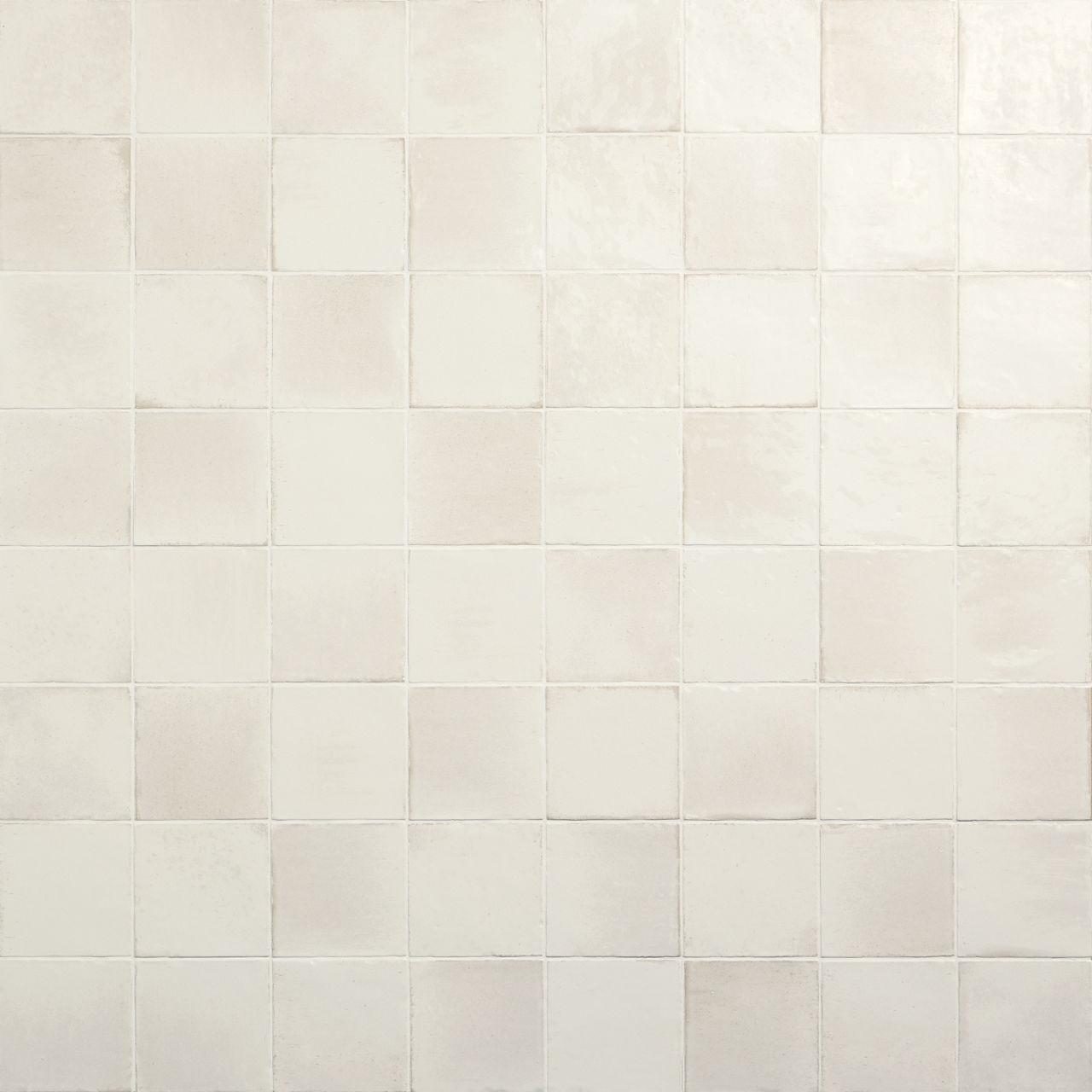 Deckle 4x4 Glossy White Ceramic Wall Tile | Relicca by Daltile