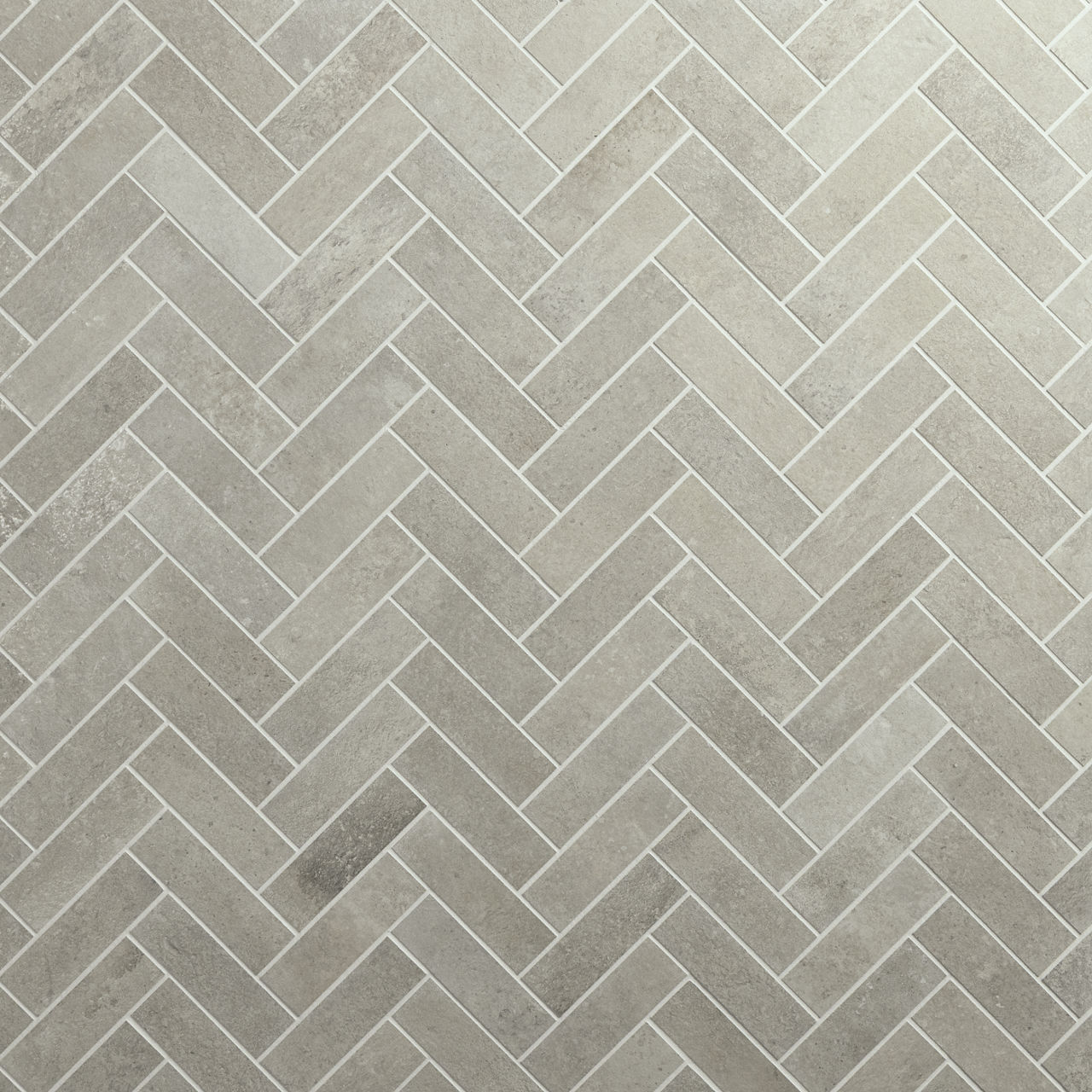 Light Grey, Herringbone, 2X6, Stepwise, Matte