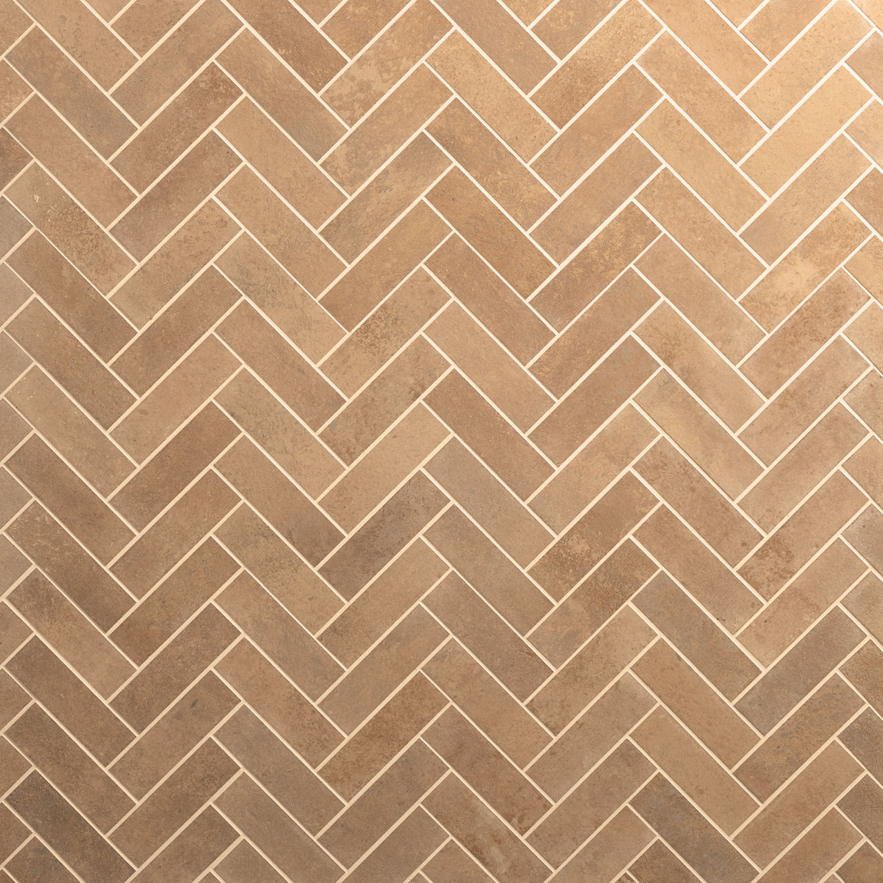 Terracotta, Herringbone, 2X6, Stepwise, Matte
