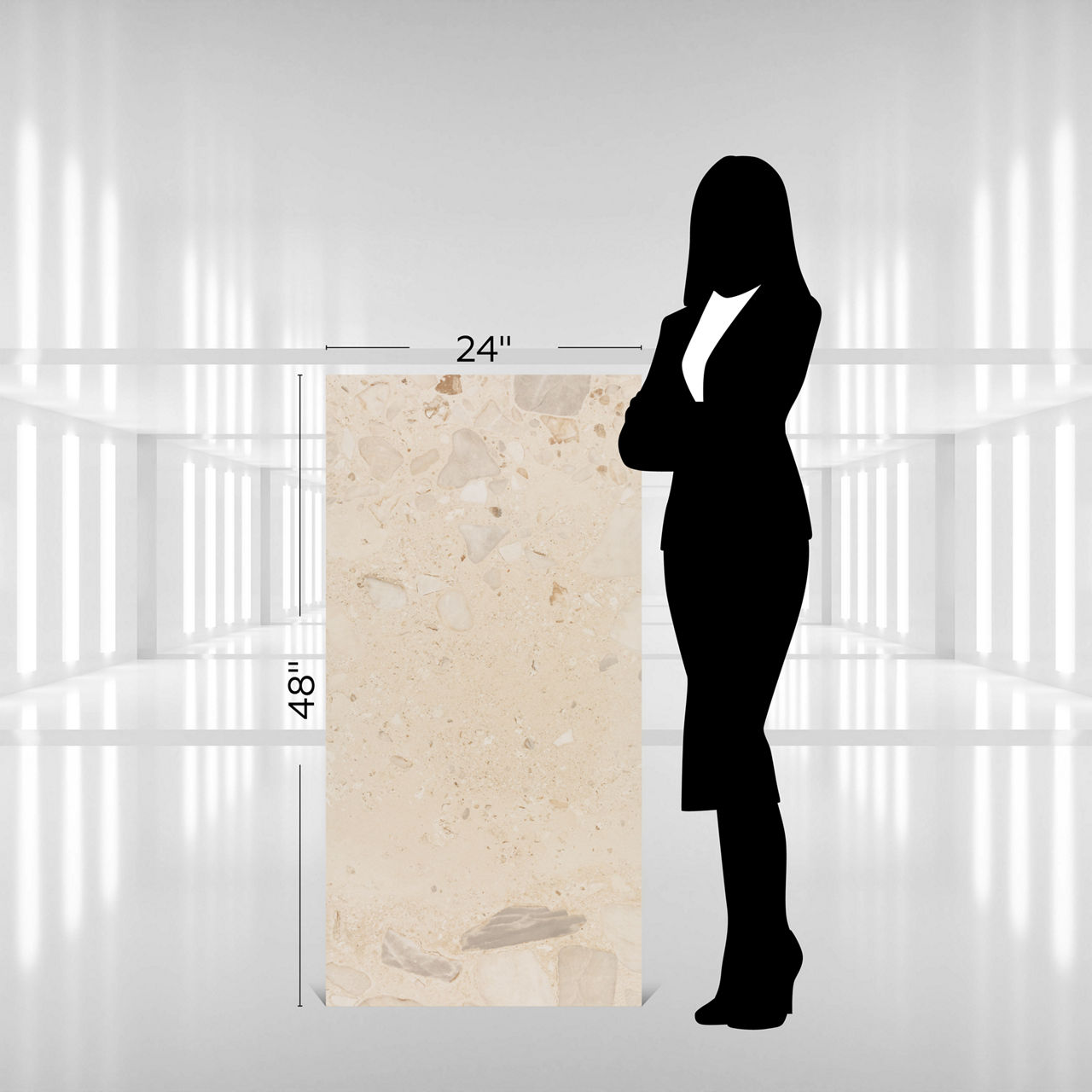 Summit, Rectangle, 12X24, Stone, Matte