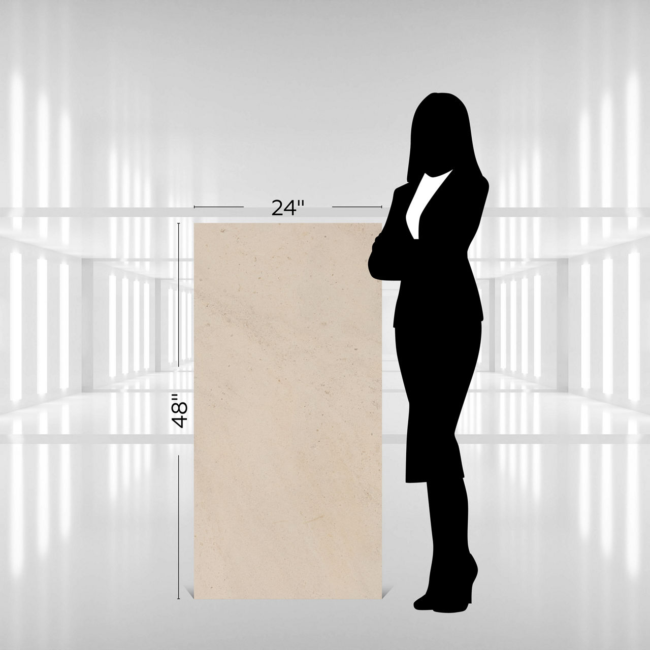 Basin, Rectangle, 12X24, Sand, Matte