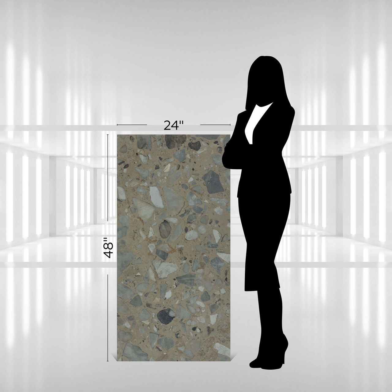 Dune, Rectangle, 12X24, Stone, Matte