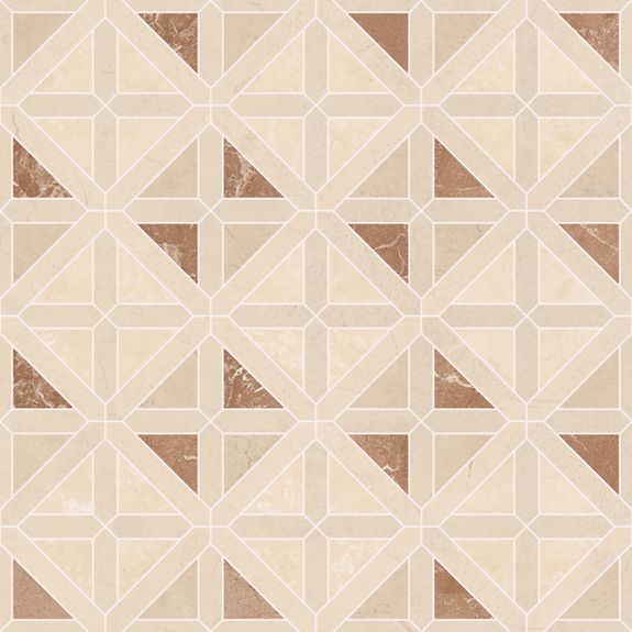 Trellis Rectangle 24X48 Satin