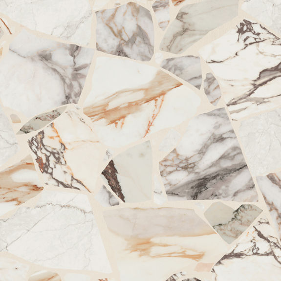Marbled Palladiana Rectangle 24X48 Satin
