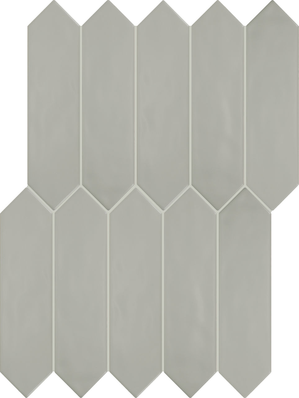 Matte Desert Gray, Picket, 3X12, Undulated, Matte