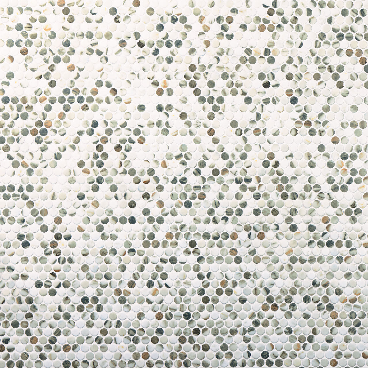 Vireo Balmain, Penny Rounds, 3/4X3/4, Mixed