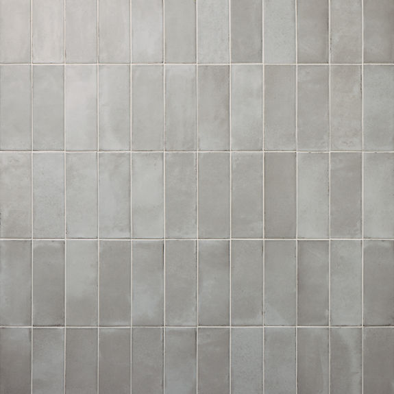 Grigio 3x8 Glossy Wall Tile | Rice by Marazzi