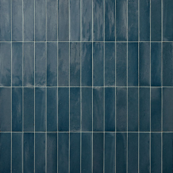 Blu Rectangle 2X9 Glossy