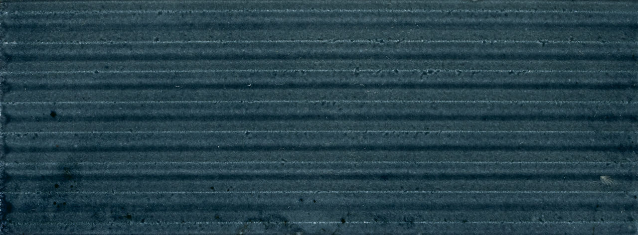 Blu Structure, Rectangle, 3X8, Raked, Glossy