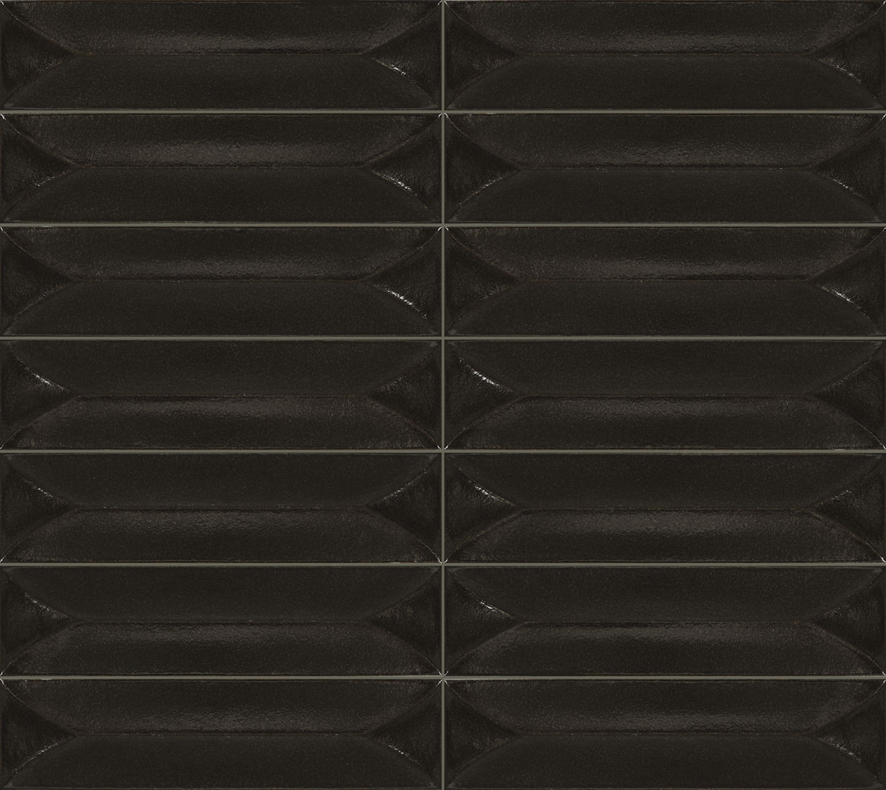 Carbone, Rectangle, 3.5X15, Wave Crest, Glossy