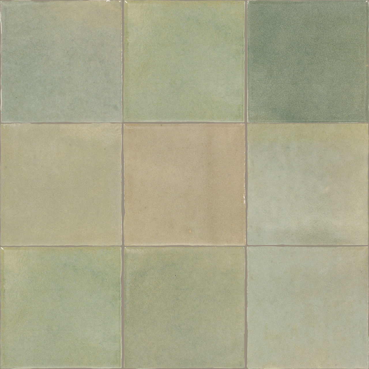 Salvia, Square, 4X4, Undulated, Glossy