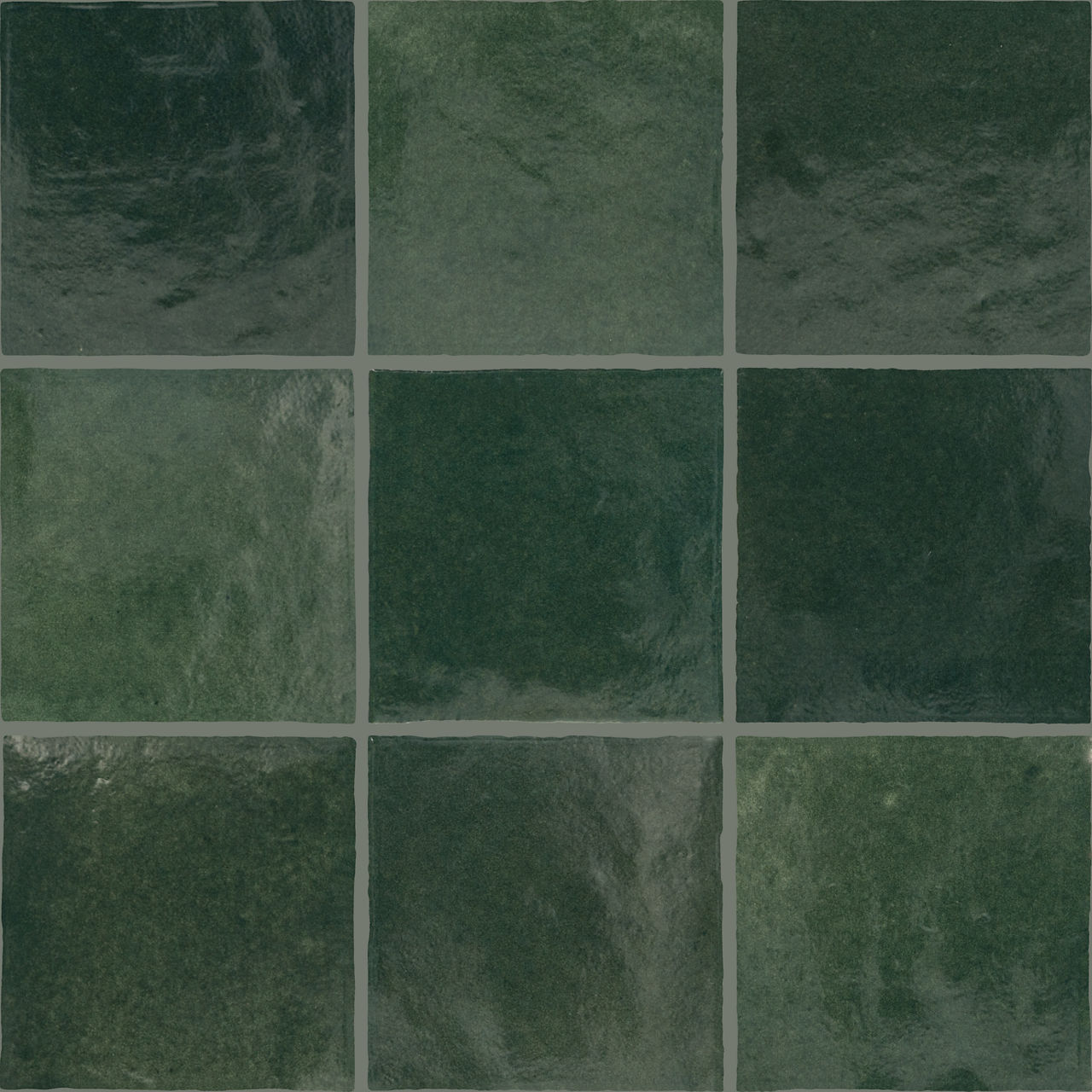 Bosco, Square, 4X4, Undulated, Glossy