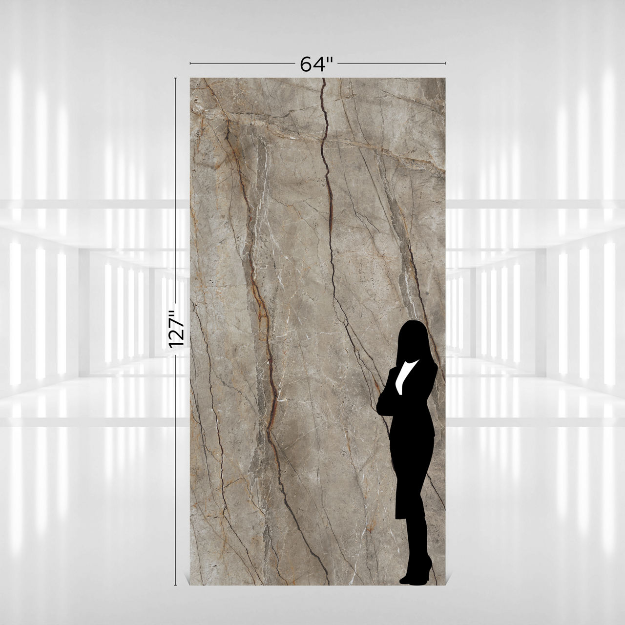 Elestial, Slab, 64X127, Glossy, 12MM, FC2