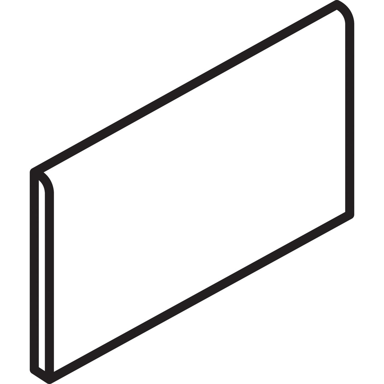Bullnose 8" Side