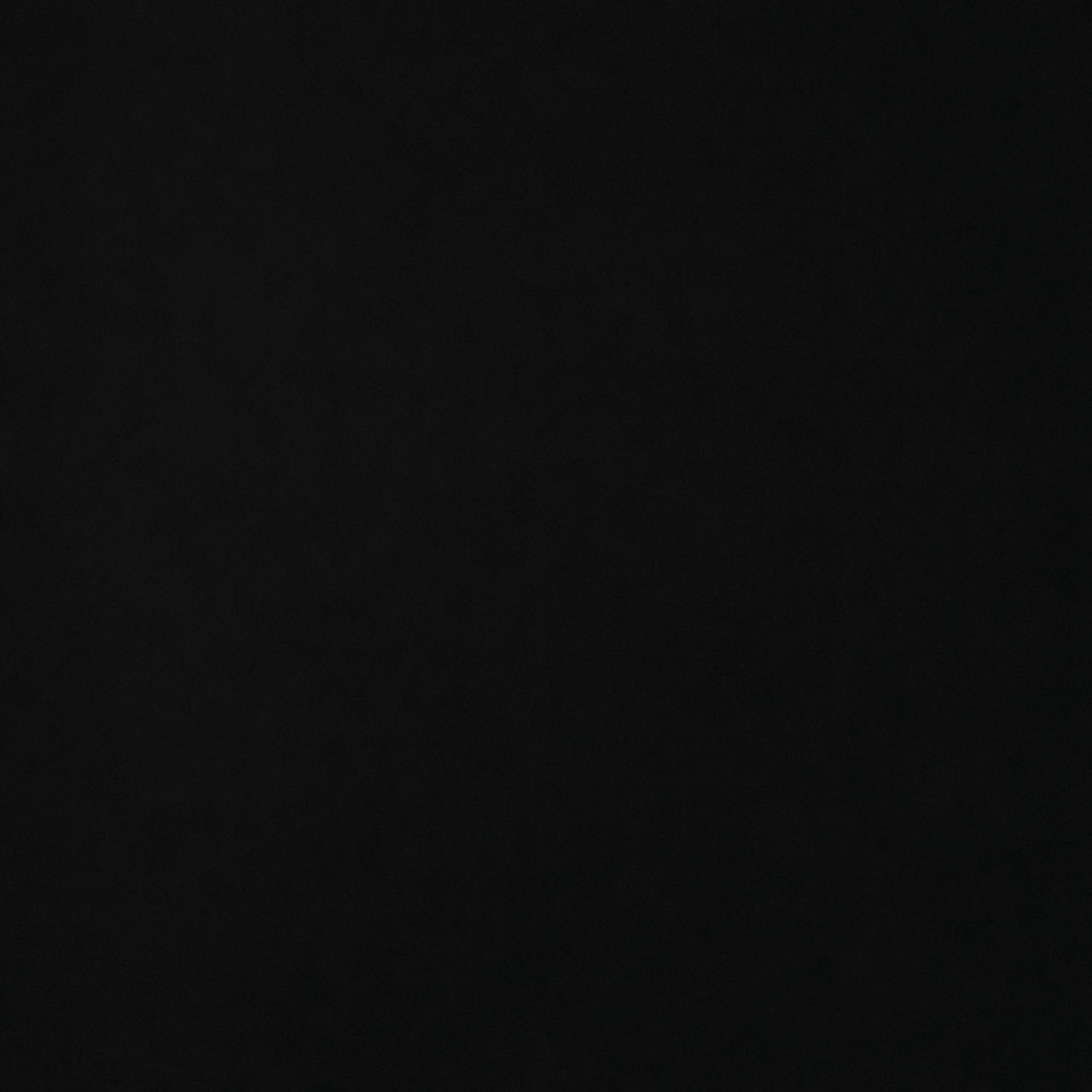 Image of a solid black background with subtle texture. The surface appears evenly lit with very minimal variation in tone. No objects, people, or text are visible in the frame. The overall impression is simple, neutral, and abstract.