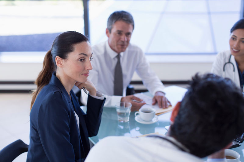 Agents speaking to healthcare workers