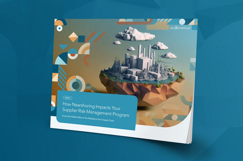 Mockup of Nearshoring Impacts Your Supplier Risk Management Program eBook
