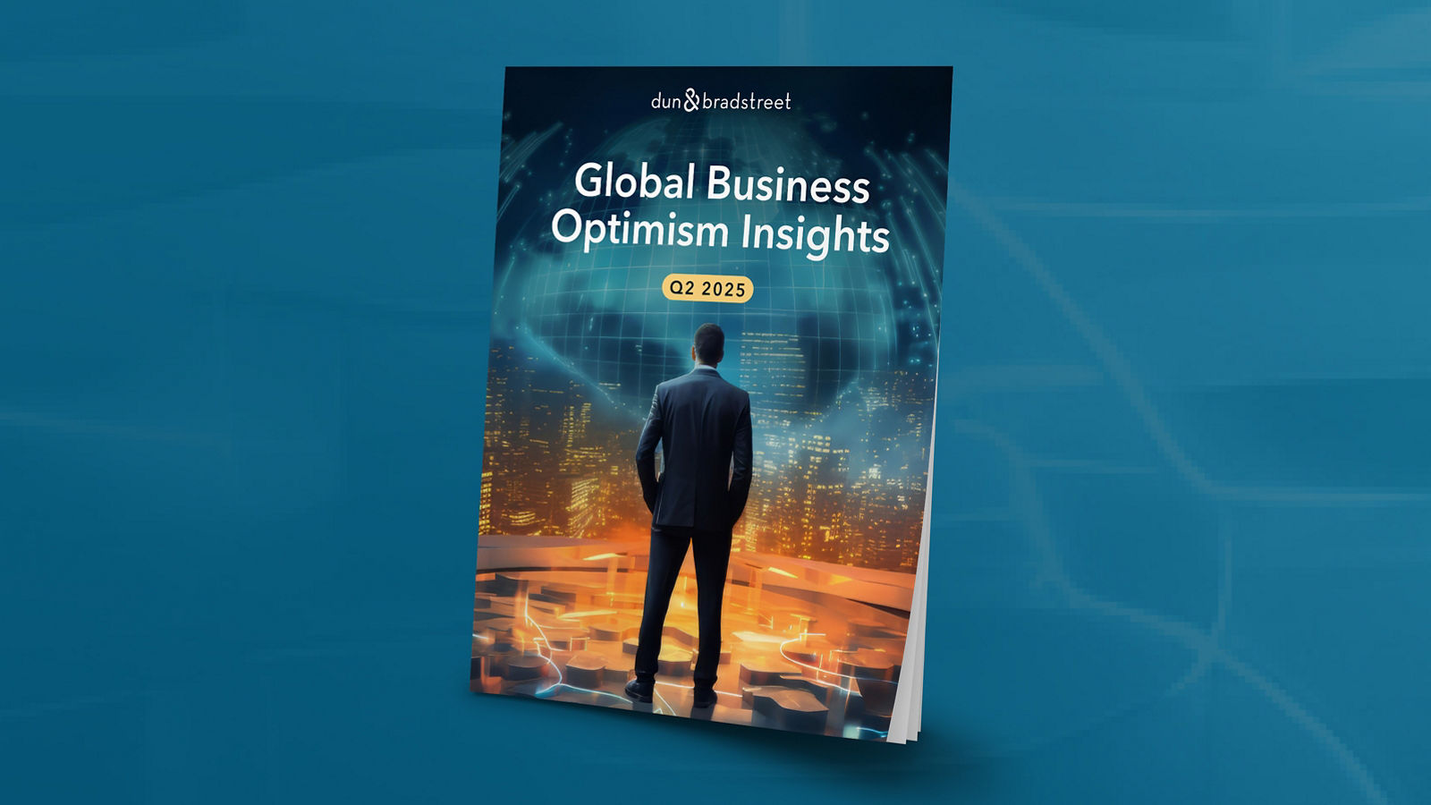 Mockup of the Global Business Optimism Insights Report