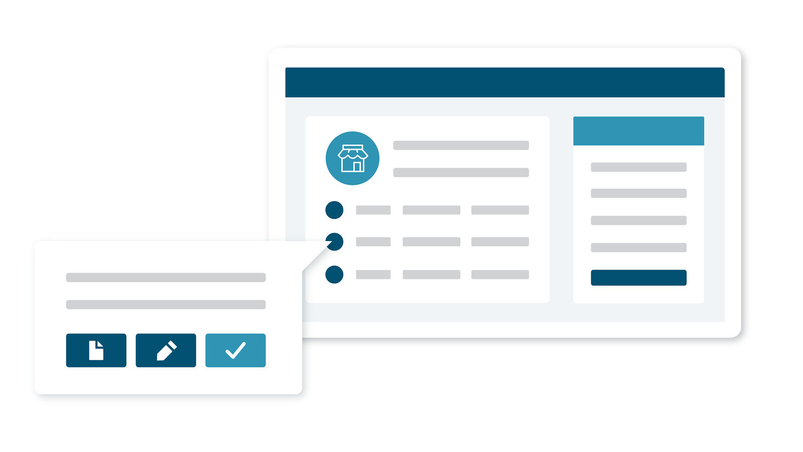 Illustration of D&B Business Listing