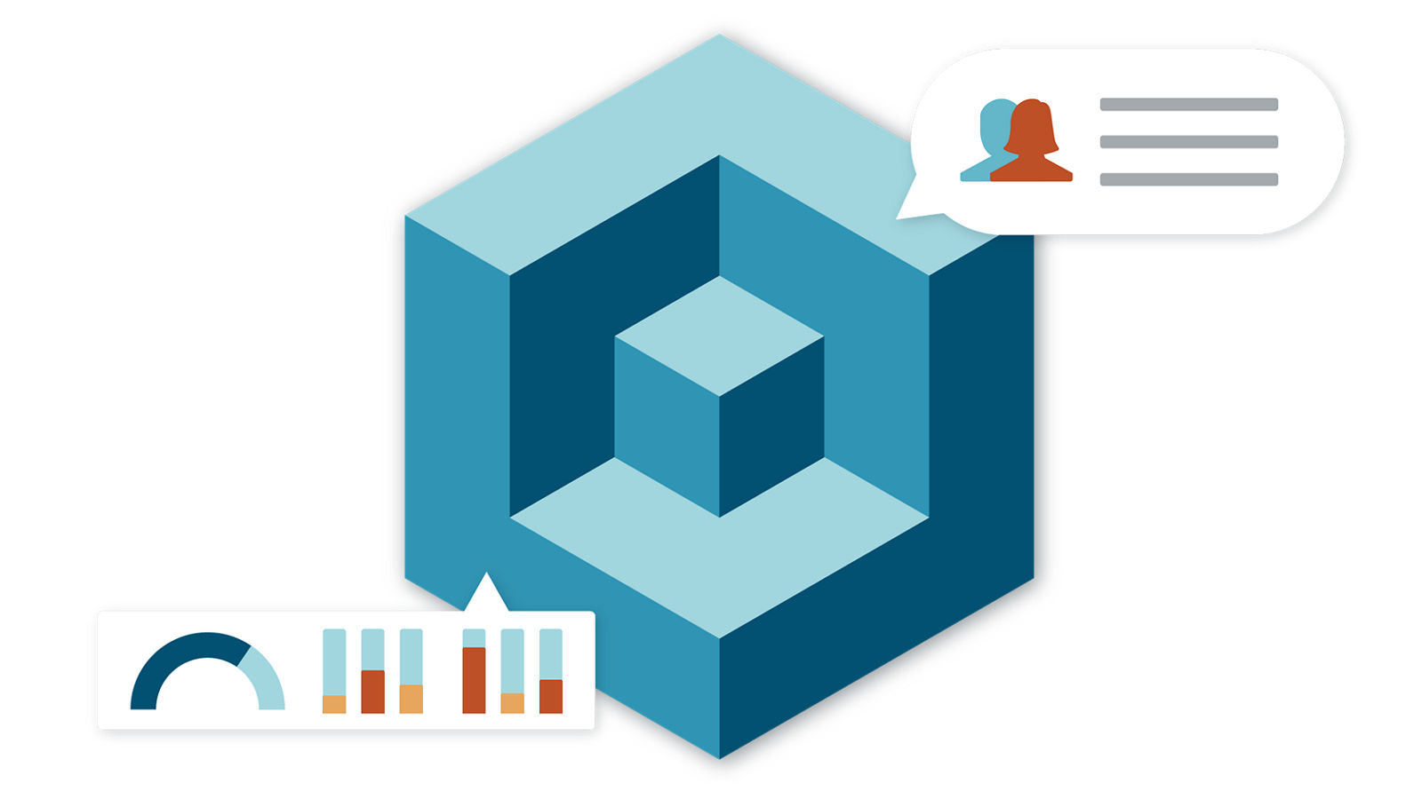 Illustration of Diversity Insights Data Offering