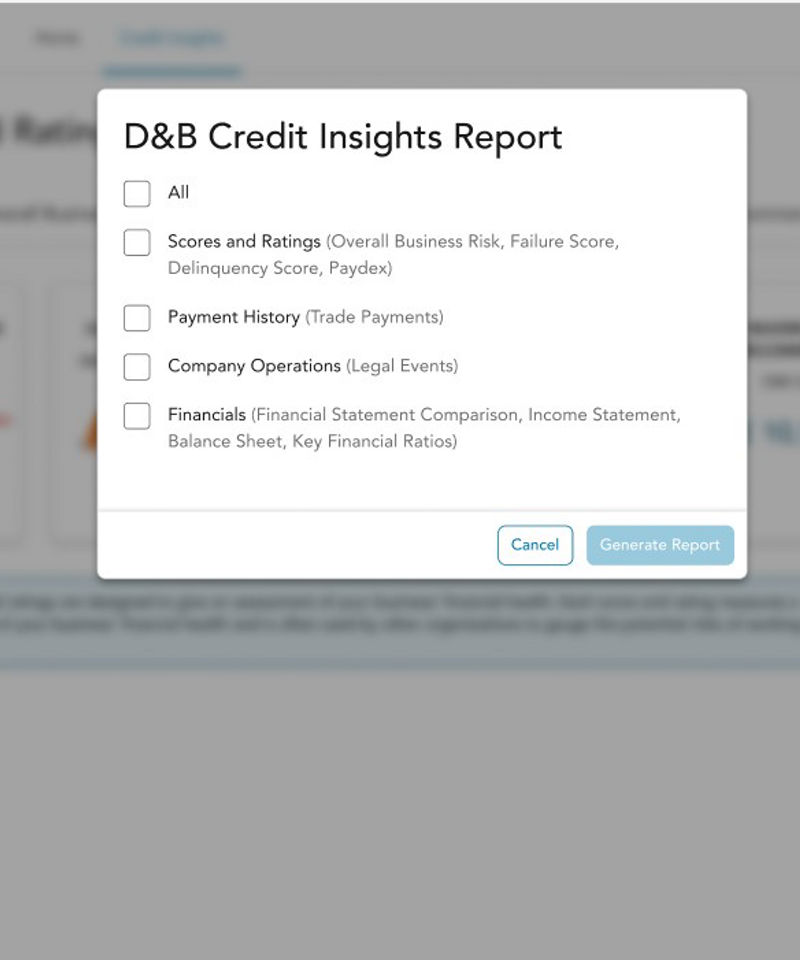 D&B Credit Insights