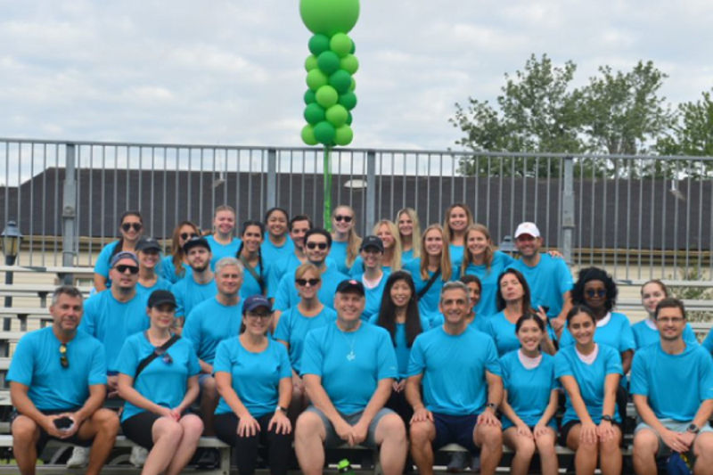 Dun & Bradstreet team members participating in the First Coast Heart Walk