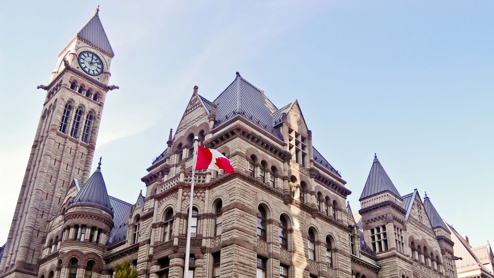 Old city hall of Toronto, Ontario, Canada
