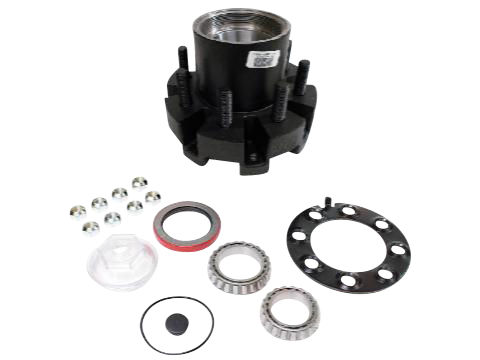 DEXTER 12K 8/6.5 HUB KIT HUB FOR TWO PIECE HUB-DRUM ASSEMBLY FOR 12,000LB #14 DEXTER AXLES, HI-PROFILE, 8 ON 6.5