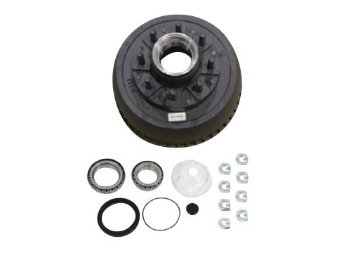 DEXTER 10K 8/6.5 ABSHD K TWO PIECE HUB-DRUM ASSEMBLY, FOR 10,000LB GD DEXTER AXLES,, 8 ON 6.5