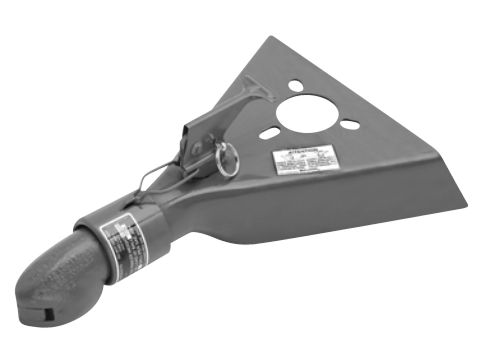 BULLDOG 5K 2 CLR COLLAR-LOK A-FRAME COUPLER, 50 DEG, 5,000LB CAPACITY, 2
