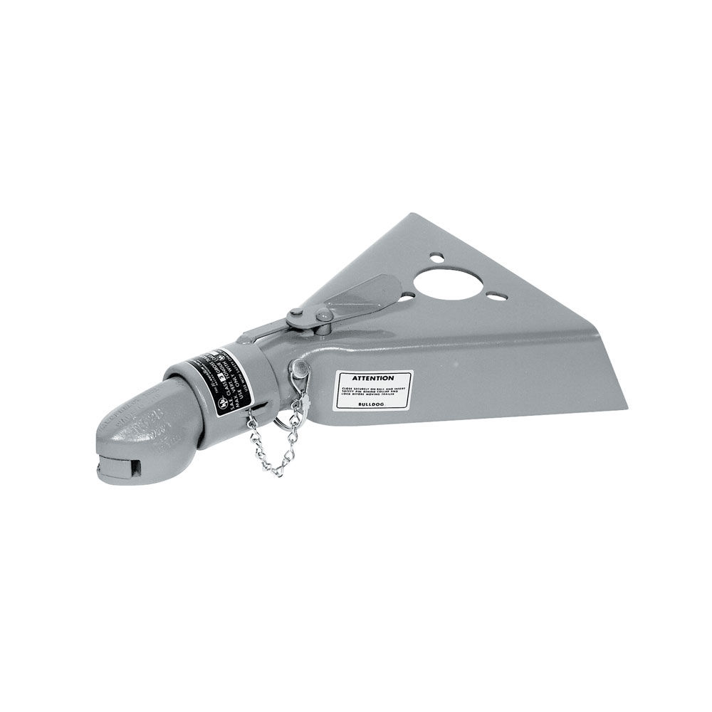 BULLDOG 12.5K 2 5/16 CLR COLLAR-LOK A-FRAME COUPLER, 50 DEG, 12,500LB CAPACITY, 2 5/16