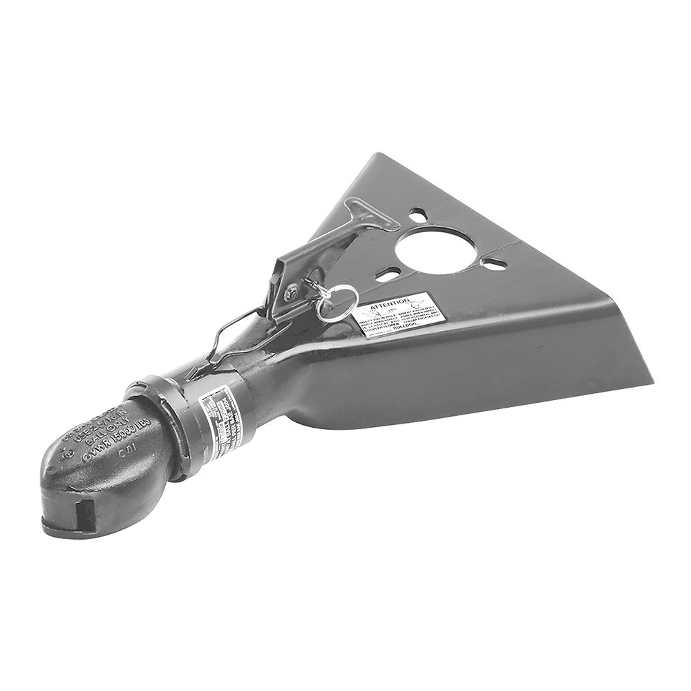 BULLDOG 15K 2 5/16 CLR COLLAR-LOK A-FRAME COUPLER, 50 DEG, 15,000LB CAPACITY, 2 5/16