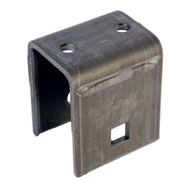 Leaf Spring Suspension 2 1/2" Slipper Springs Center Hanger For 10Gd 5 3/8" Hanger Top To Center Hole 1" Hanger Bolt Size