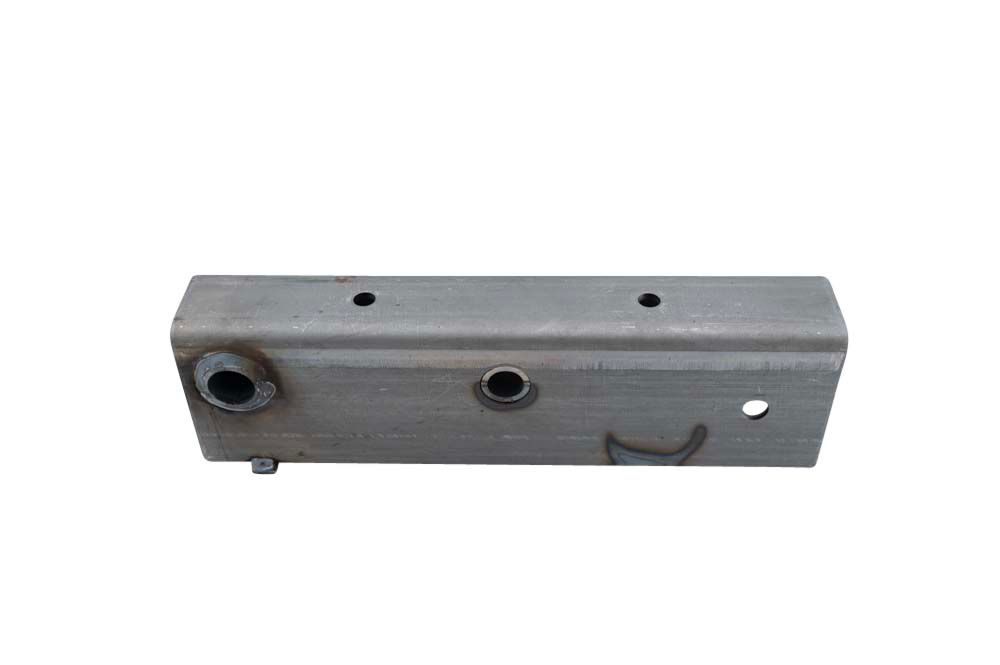 Multi-Axle Fabricated Rectangular Shaped Equalizer for 2 1/2" Wide Slipper Leaf Springs -  Spring Hole Centers with 1 3/8" Front Spring Hole and 1" Equalizer Center Bolt Hole - Fits Right Side Multi-Axle Configuration for 10K General Duty - Regular with 42 1/4" Axle Spacing