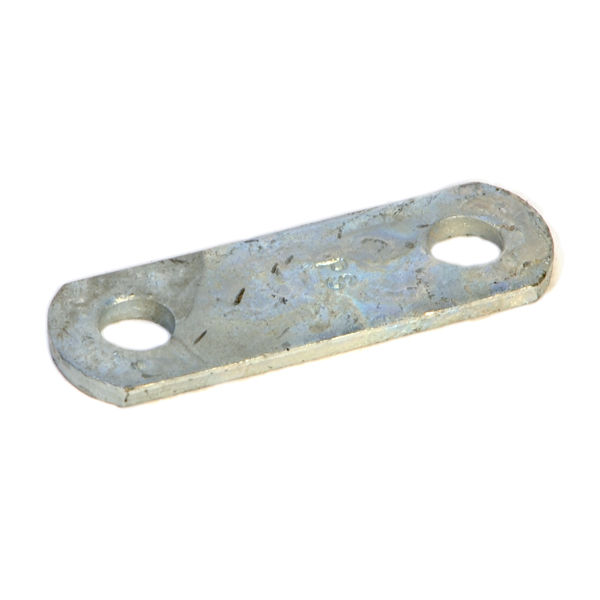 Shackle Strap Package for 1 3/4" Leaf Spring Suspension, 9/16" Hole Diameter, 2 5/8" Long x 1 1/4" Wide, Galvanized Finish